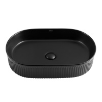 Раковина накладная ABBER Bequem AC2116MB черная матовая - Gidratop.ru изображение
