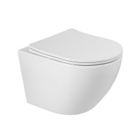 Комплект 3 в 1 Унитаз подвесной с сиденьем BelBagno SFERA-R BB046CHR/SC + Система инсталляции 2 в 1 BelBagno BB026/BB042BL - Gidratop.ru изображение