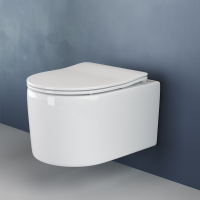 Подвесной унитаз Moments Rimless - Gidratop.ru изображение