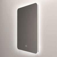 Зеркало LED VLM-3BE500-2 500х700 c сенсорным выключателем и диммером, антизапотевание - Gidratop.ru изображение