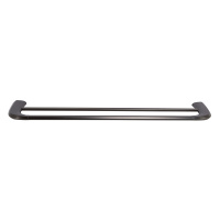 LINER-THD-60-GM Полотенцедержатель двойной 60 см, исполнение оружейная сталь - Gidratop.ru изображение