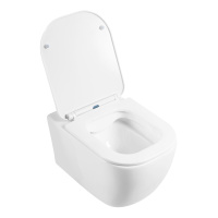 Унитаз подвесной безободковый BelBagno GENOVA BB1102CH/BB1102SC - Gidratop.ru изображение