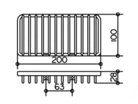 Корзина для губки Keuco 24902 010000 20x10x2.8 см - Gidratop.ru изображение