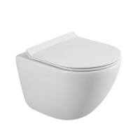 Унитаз подвесной безободковый BelBagno AMANDA BB051CHR/BB076SC - Gidratop.ru изображение
