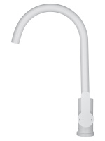 Смеситель для кухни WONZON & WOGHAND, Белый матовый (WW-AE4554-MW) - Gidratop.ru изображение