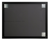 Зеркало в алюминиевой раме SPC-AL-1000-800 Nero, 1000x20x800 - Gidratop.ru изображение