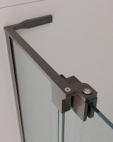 Душевая дверь в нишу CEZARES SLIDER-B-1-70/80-C-GM - Gidratop.ru изображение