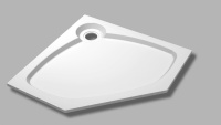 Поддон из искусственного мрамора CEZARES TRAY-S-P-90-56-W - Gidratop.ru изображение