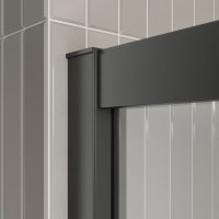 Душевой уголок BelBagno LUCE-A-2-90-C-NERO - Gidratop.ru изображение