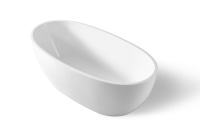Акриловая ванна без перелива BELBAGNO BB69-1700-W0, 1700x820x600 - Gidratop.ru изображение
