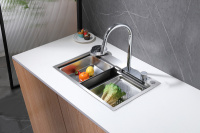 Кухонная мойка ABBER Wasser Kreis AF2194 хром - Gidratop.ru изображение