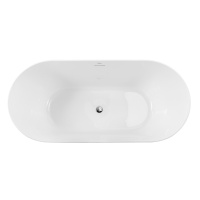 Акриловая ванна BELBAGNO BB416-1700-800 - Gidratop.ru изображение
