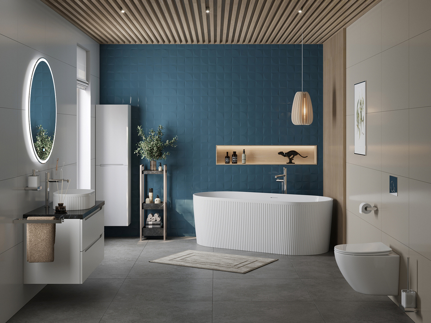 Акриловая ванна BELBAGNO BB411-1700-800