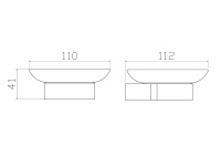 Мыльница с держателем WONZON & WOGHAND CARBON, Черный (WW-7722) - Gidratop.ru изображение