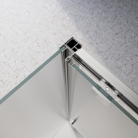 Душевой уголок BelBagno LUCE-AH-1-120/90-P-Cr - Gidratop.ru изображение