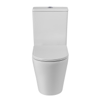 Унитаз-компакт безободковый BelBagno FLAY-TOR BB2149CP-TOR/SC/BB2149T - Gidratop.ru изображение