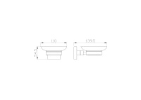 Мыльница с держателем WONZON & WOGHAND POLO, Темное золото (WW-8922-DG) - Gidratop.ru изображение