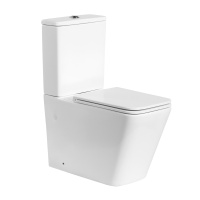 Унитаз-компакт безободковый BelBagno ARDENTE-R BB02093CPR/BB2312SC - Gidratop.ru изображение