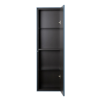 PORTOFINO Колонна подвесная с одной распашной дверцей, реверсивная 55967 Blu Avio, 35x20x115 - Gidratop.ru изображение