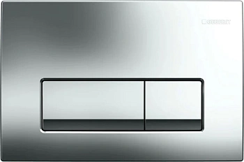 Кнопка смыва Geberit Delta Type 51 115.105.21.1, хром глянцевый