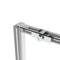 Душевая дверь Slim Soft VDS-1SS120CL, 1200, хром, стекло прозрачное - Gidratop.ru изображение