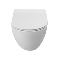 Унитаз подвесной безободковый BelBagno AMANDA-TOR BB051CH-TOR-FC/BB2011SC - Gidratop.ru изображение