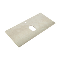 Столешница из керамогранита 1000x460 KEP-100-MCO Marmo Crema Opaco - Gidratop.ru изображение