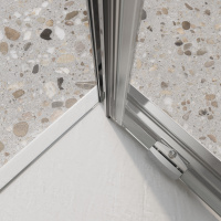 Душевой уголок BelBagno LUCE-AH-1-140/100-C-Cr - Gidratop.ru изображение