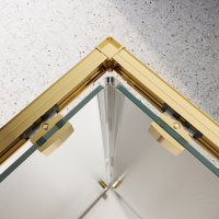 Душевой уголок BelBagno LUCE-A-2-90-P-ORO - Gidratop.ru изображение