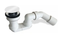 Сифон Villeroy & Boch U90952001 Push-to-Open, для ванны, белый, хром - Gidratop.ru изображение