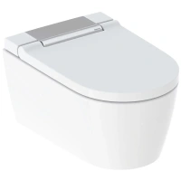 Подвесной унитаз-биде Geberit AquaClean Sela 146.224.21.1, цвет глянцевый хром - Gidratop.ru изображение
