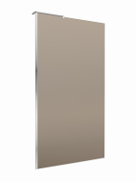 Душевая перегородка BelBagno UNO-L-1-TB-100-BR-Cr - Gidratop.ru изображение