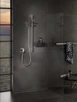 Корзинка для душа Keuco Universal 24954 370000, черный матовый - Gidratop.ru изображение