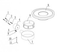 Мыльница с держателем ABBER Osten 316 AA185A8BST сталь брашированная - Gidratop.ru изображение