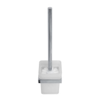 SLIDER-TBS-V-01 Ёршик для унитаза, подвесной, стекло, исполнение хром - Gidratop.ru изображение