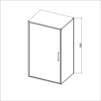 Душевой уголок Slim 8mm VSR-4SLP9010CL, 1000*900, хром, стекло прозрачное - Gidratop.ru изображение