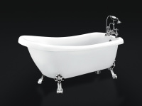 Акриловая ванна BELBAGNO BB20-1700 - Gidratop.ru изображение