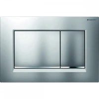 Смывная клавиша Geberit Sigma 30 115.883.JQ.1 Type хром матовый вся / глянцевый вставка - Gidratop.ru изображение