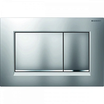 Смывная клавиша Geberit Sigma 30 115.883.JQ.1 Type хром матовый вся / глянцевый вставка