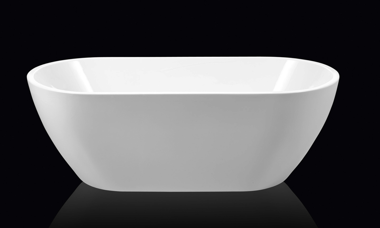 Акриловая ванна без перелива BELBAGNO BB70-1500-W0, 1500x750x570