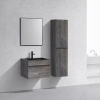База под раковину Chiara 600 подвесная, 1 выкатной ящик soft-close, G.Stone - Gidratop.ru изображение