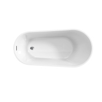 Акриловая ванна BELBAGNO BB704-1700-800-K - Gidratop.ru изображение