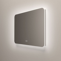 Зеркало LED VLM-3BE120-2 1200х800 c сенсорным выключателем и диммером, антизапотевание - Gidratop.ru изображение