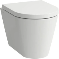 Подвесной унитаз Laufen Kartell 8.2033.3.000.000.1 безободковый, цвет белый глянец - Gidratop.ru изображение
