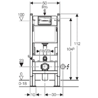 Инсталляция Geberit Duofix UP320, 111.380.00.5 Sigma усиленная, самонесущая - Gidratop.ru изображение