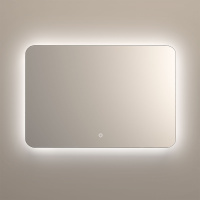 Зеркало LED VLM-3BE120 1200х800 c сенсорным выключателем и диммером - Gidratop.ru изображение