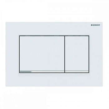 Клавиша Geberit Sigma 115.883.JT.1 Type 30, пластик, белый (не оставляет отпечатки пальцев)