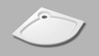 Поддон из искусственного мрамора CEZARES TRAY-S-R-90-55-56-W - Gidratop.ru изображение