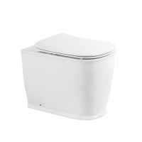 Унитаз приставной безободковый BelBagno PRADO BB10150CB/BB10150SC - Gidratop.ru изображение