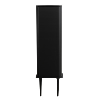 IDRA Колонна подвесная с дверью, реверсивная 55819 Nero opaco, 47,5x37x123 - Gidratop.ru изображение